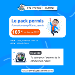 Ton permis en promo à 189€ !