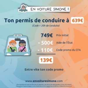 Ton permis en promo à 139€ !